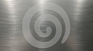 Brushed metal texture with scratch marks background