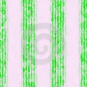 Brushed  patterns green strips