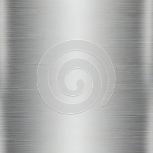 Brushed Silver Metal Texture Background