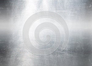 Brushed silver metallic background