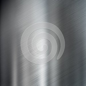 Brushed steel metal texture background