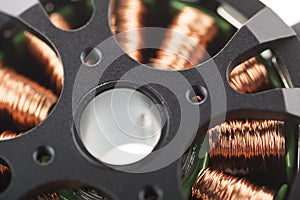 Brushless Motor Close Up.