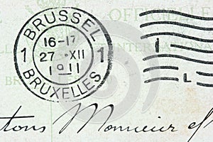 Brussel stamp