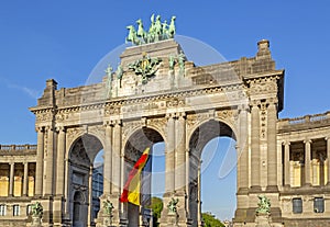 Brussels Arcades Cinquantenaire