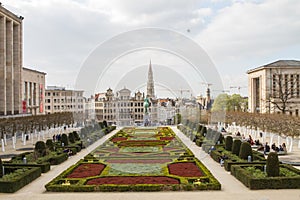 Belgium, Brussels, The mont des arts