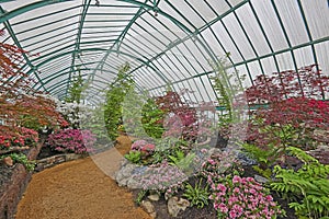 The Royal Greenhouses of Laeken, Brussels, Belgium