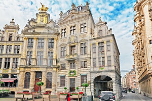 BRUSSELS, BELGIUM - JULY 07, 2016 : Grand Place (Grote Markt) -