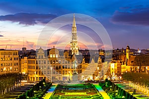 Brussels Cityscape Belgium