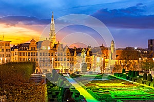 Brussels Cityscape Belgium