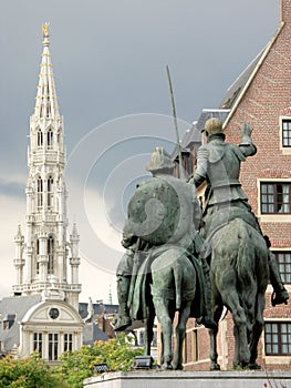 Brussels near the Grand-place photo