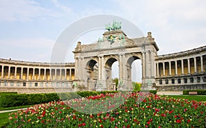 Brussels - Parc du Cinquantenaire in the European Quarter