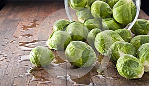 Brussels Sprouts Background photo