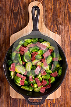 Brussels Sprouts and Bacon