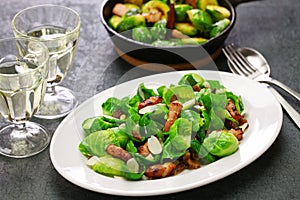 Brussels sprouts salad