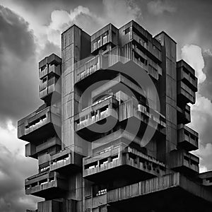 Brutalist architecture imagined