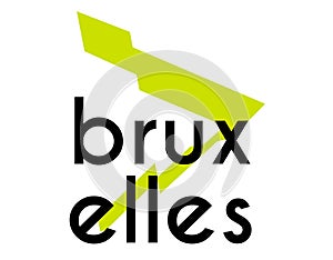 Bruxelles sticker stamp