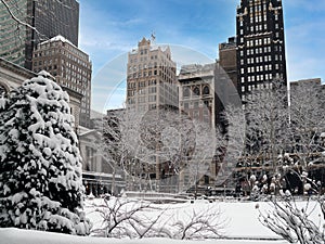 Bryant Park Winter