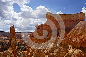 Bryce Canyon and Clouds