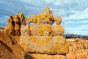 Bryce Canyon with hoodoo rock formations in summer, Bryce Canyon national park, Utah, United States (USA