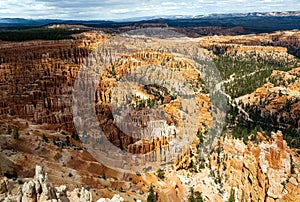 Bryce Canyon with hoodoo rock formations in summer, Bryce Canyon national park, Utah, United States (USA