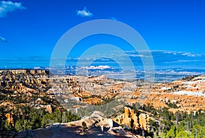 Bryce Canyon with hoodoo rock formations in summer, Bryce Canyon national park, Utah, United States (USA