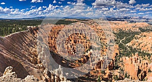 Bryce canyon inspiration point panorama