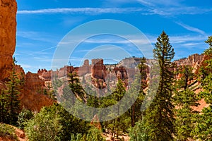 Bryce Canyon National Park - Hiking on the Queens Garden Trail and Najavo Loop into the canyon, Utah, USA