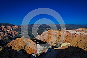 Bryce Canyon National Park, located in southwestern Utah. The park features a collection of giant natural amphitheaters