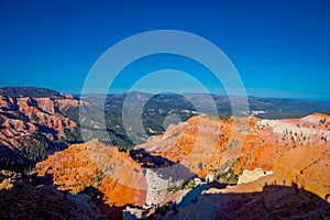 Bryce Canyon National Park, located in southwestern Utah. The park features a collection of giant natural amphitheaters