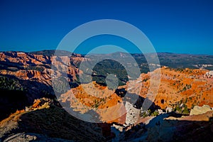 Bryce Canyon National Park, located in southwestern Utah. The park features a collection of giant natural amphitheaters