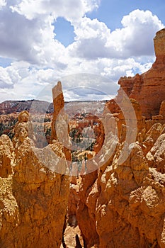 Bryce Canyon National Park and sky