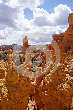 Bryce Canyon National Park and sky photo