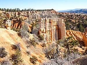 The Bryce Canyon National Park Utah, United States.