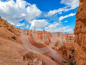 Bryce Canyon National Park View- Thor`s hammer in the background