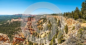 Bryce Canyon - Panoramic view from Farview point