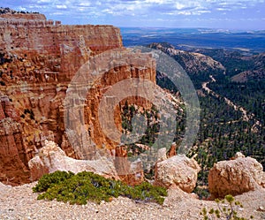 Bryce Canyon in the spring