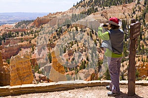 Bryce Canyon Tourist