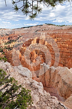 Bryce Canyon view from sunset point photo