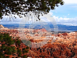 BRYCE CANYON, VIEW FROM SUNSET POINT, UTAH