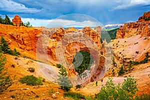 Bryce Natural Bridge in Bryce Canyon National Park