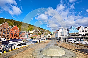 Bryggen area and pier