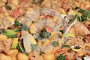 Bryndza gnocchi (slovakia national food) texture