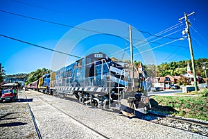 Bryson city, NC October 23, 2016 - Great Smoky Mountains Train r