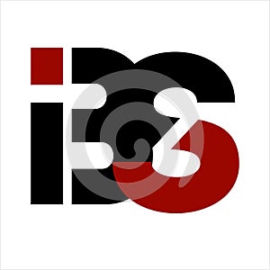 BS, IBS BIS initials letter company logo photo