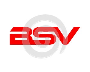 Bsv letter logo