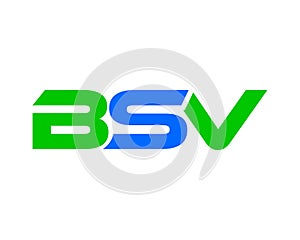 Bsv letter logo