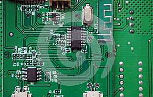 Bt antenna on printed circuit board