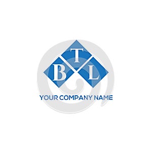 BTL letter logo design on white background. BTL creative initials letter logo concept. BTL letter design