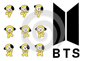 BTS icon illustrations fanart