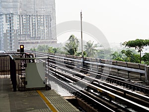 BTS sky train railway photo
